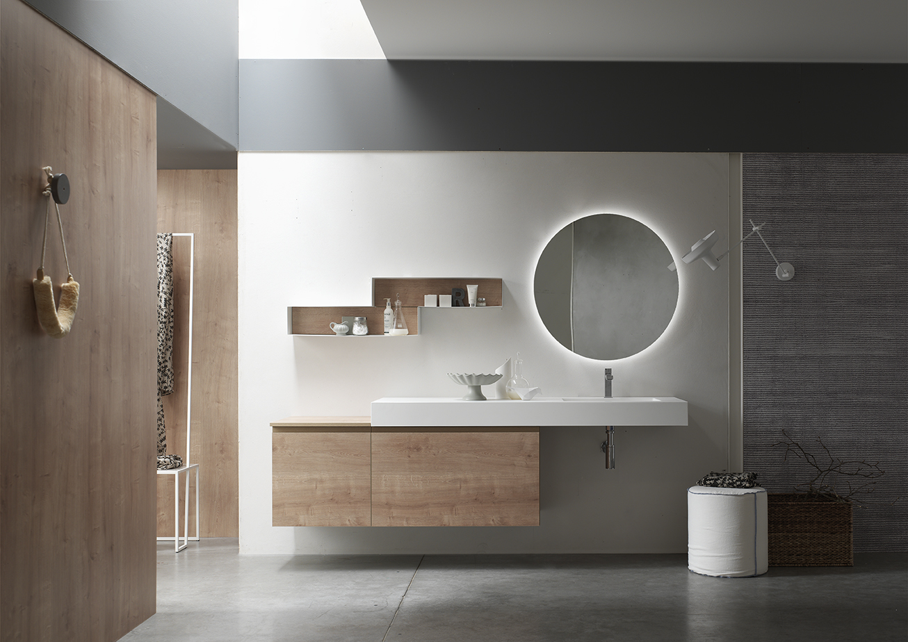 mobile bagno sospeso