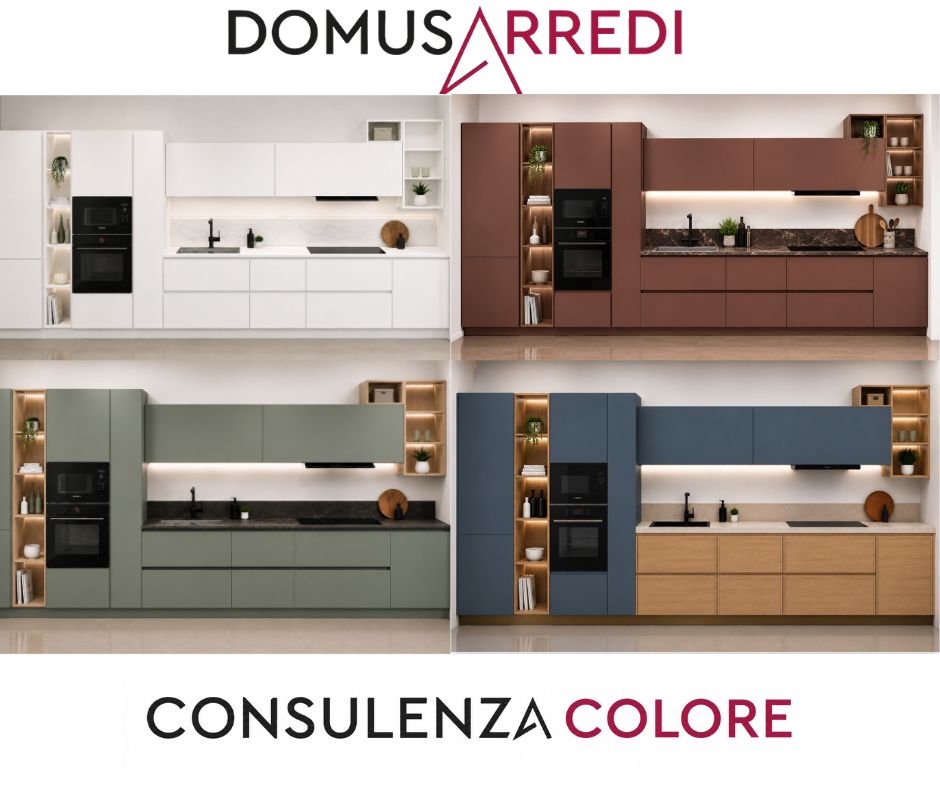 Perché il colore cambia completamente una cucina Veneta Cucine | Domus Arredi Lissone
