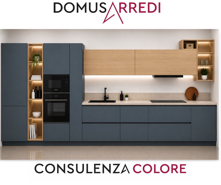 Perché il colore cambia completamente una cucina Veneta Cucine | Domus Arredi Lissone