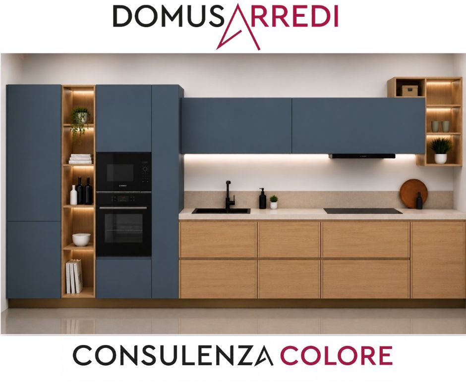 Perché il colore cambia completamente una cucina Veneta Cucine | Domus Arredi Lissone
